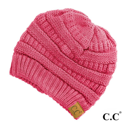 CC Solid Ribbed "The Original" Beanie (7 Colors)