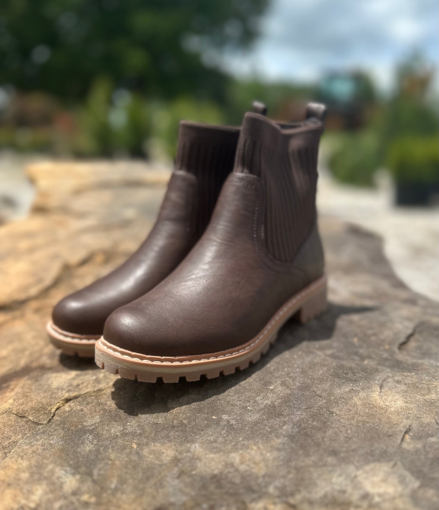 Corkys Cabin Fever Boots in Brown Final Sale