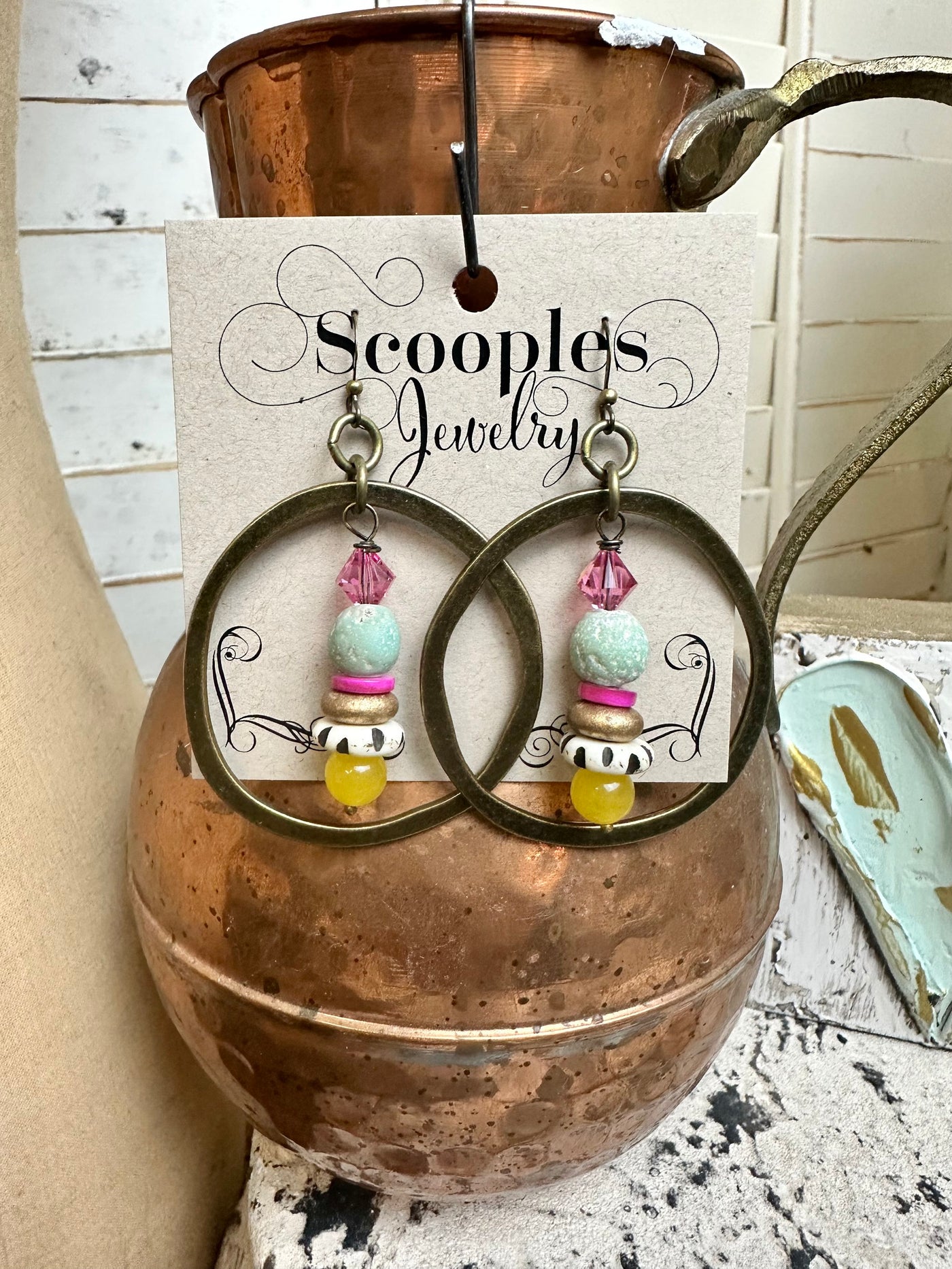 Scooples "Color Me Happy" Earrings