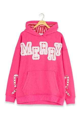 Simply Southern Merry Holiday Appliqué Hoodie