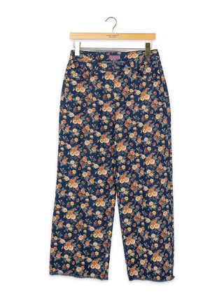 Simply Southern Floral Print Relaxed Straight Leg Pant