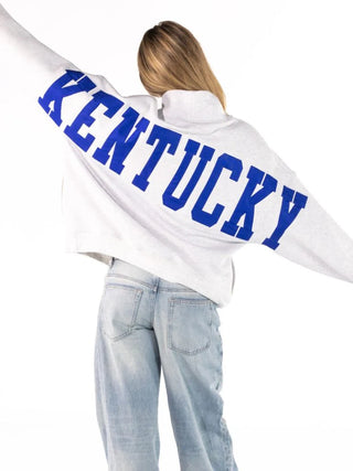 SIMPLY SOUTHERN "KENTUCKY" MOCK NECK OVERSIZED SWEATSHIRT ONE SIZE
