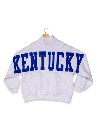 SIMPLY SOUTHERN "KENTUCKY" MOCK NECK OVERSIZED SWEATSHIRT ONE SIZE