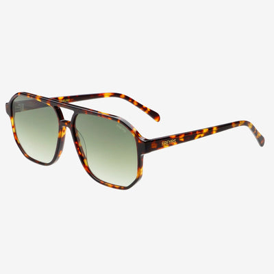 Billie in Tortoise/Green by Freyrs Eyewear