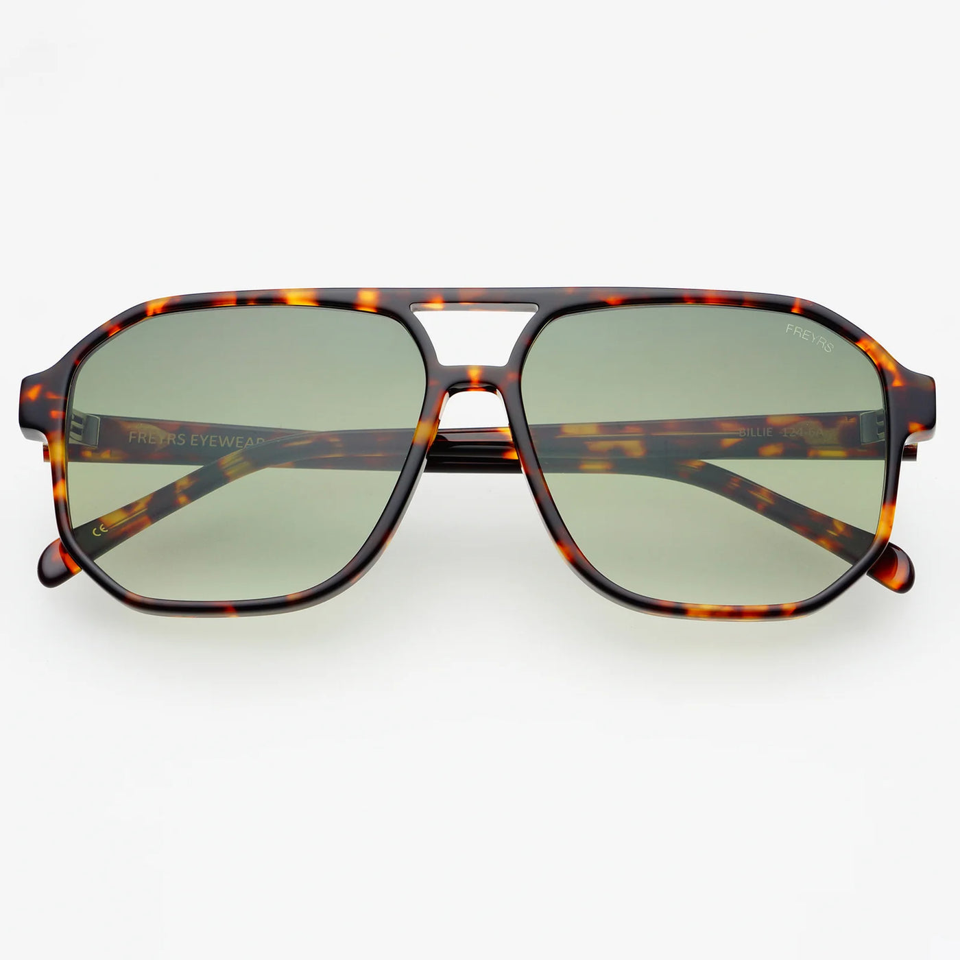 Billie in Tortoise/Green by Freyrs Eyewear