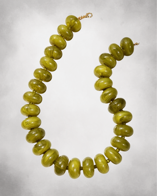 Solid Chunky Beaded Necklace (8 Options)