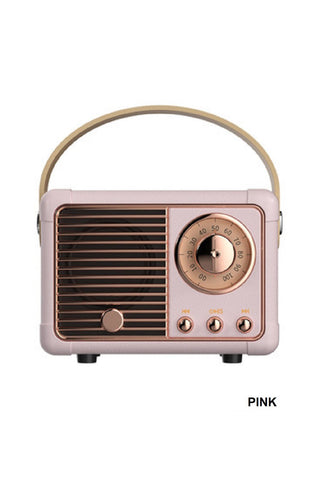 RETRO MINI WIRELESS BLUETOOTH SPEAKER (5 Colors)