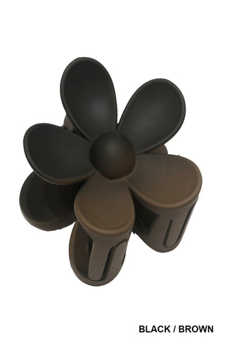 SOPHIA'S CORNER OMBRE FLOWER HAIR CLAW CLIP (9 Colors)