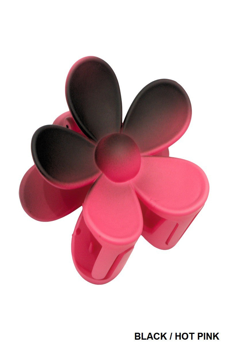 SOPHIA'S CORNER OMBRE FLOWER HAIR CLAW CLIP (9 Colors)