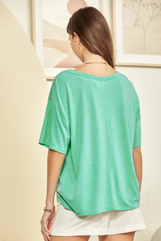 Mint Casual Dolman Sleeve Top Final Sale