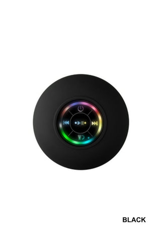 Portable Bathroom Bluetooth Led Speaker (4 Colors)