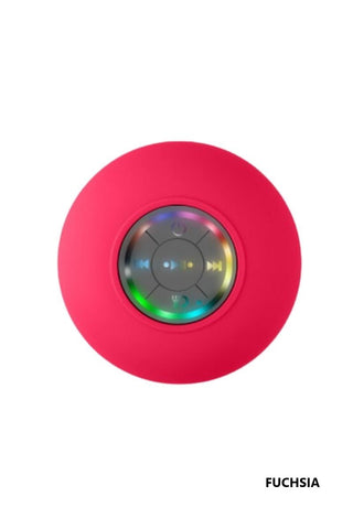 Portable Bathroom Bluetooth Led Speaker (4 Colors)