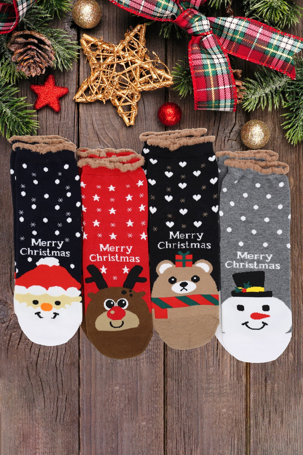 Sophia's Corner Christmas Socks (4 Options)