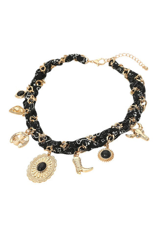 Western Charm Scarf Necklace (2 Colors)