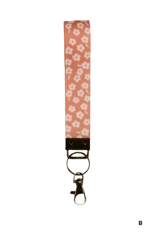 SC Trendy Design Wristlet Keychain Lanyard (9 Options)