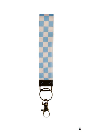 SC Trendy Design Wristlet Keychain Lanyard (9 Options)