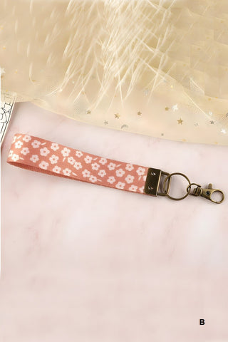 SC Trendy Design Wristlet Keychain Lanyard (9 Options)