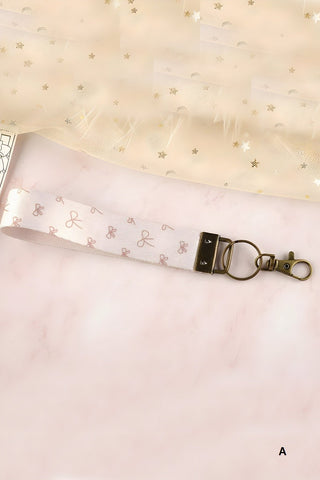SC Trendy Design Wristlet Keychain Lanyard (9 Options)