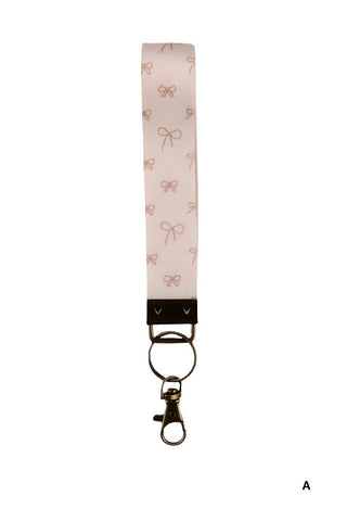 SC Trendy Design Wristlet Keychain Lanyard (9 Options)