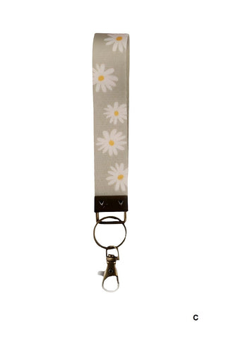 SC Trendy Design Wristlet Keychain Lanyard (9 Options)