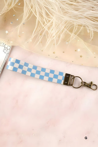 SC Trendy Design Wristlet Keychain Lanyard (9 Options)