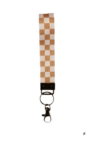 SC Trendy Design Wristlet Keychain Lanyard (9 Options)