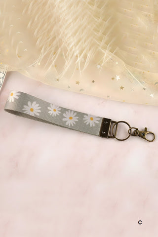 SC Trendy Design Wristlet Keychain Lanyard (9 Options)