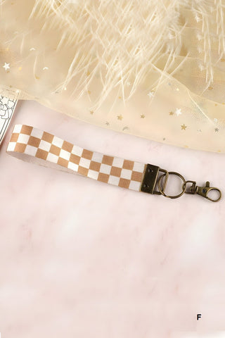 SC Trendy Design Wristlet Keychain Lanyard (9 Options)