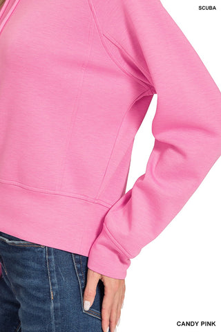 SC Candy Pink Scuba Hoodie