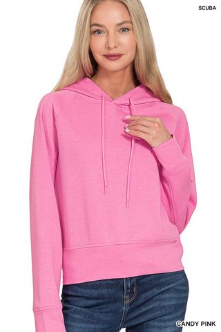 SC Candy Pink Scuba Hoodie