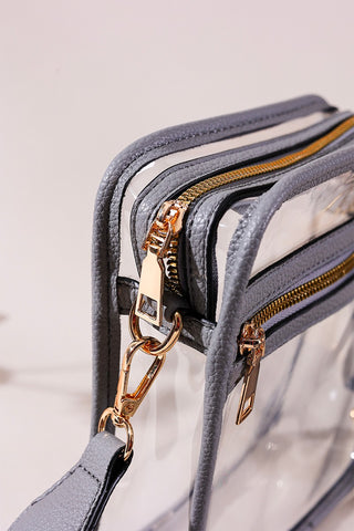 Premium Clear Stadium Messenger Bag (3 Colors)