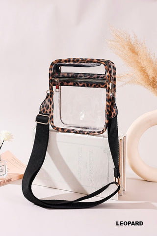 Premium Clear Stadium Messenger Bag (3 Colors)