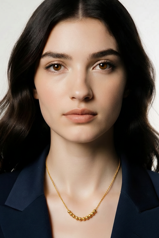 Tarnish Resistant Gold Chain w/Beads