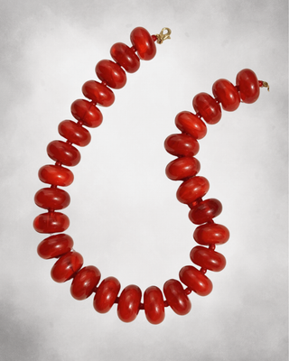 Solid Chunky Beaded Necklace (8 Options)