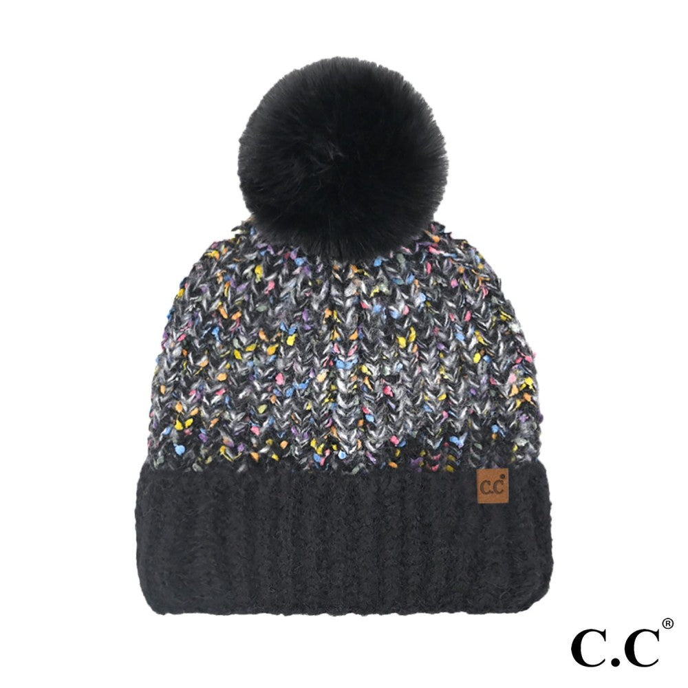 Confetti Pom Beanie (3 Colors)