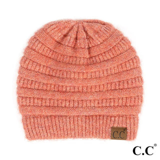 CC Ribbed Heather Beanie Hat (6 colors)