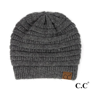 CC Ribbed Heather Beanie Hat (6 colors)