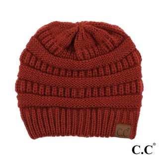 CC Solid Ribbed "The Original" Beanie (7 Colors)