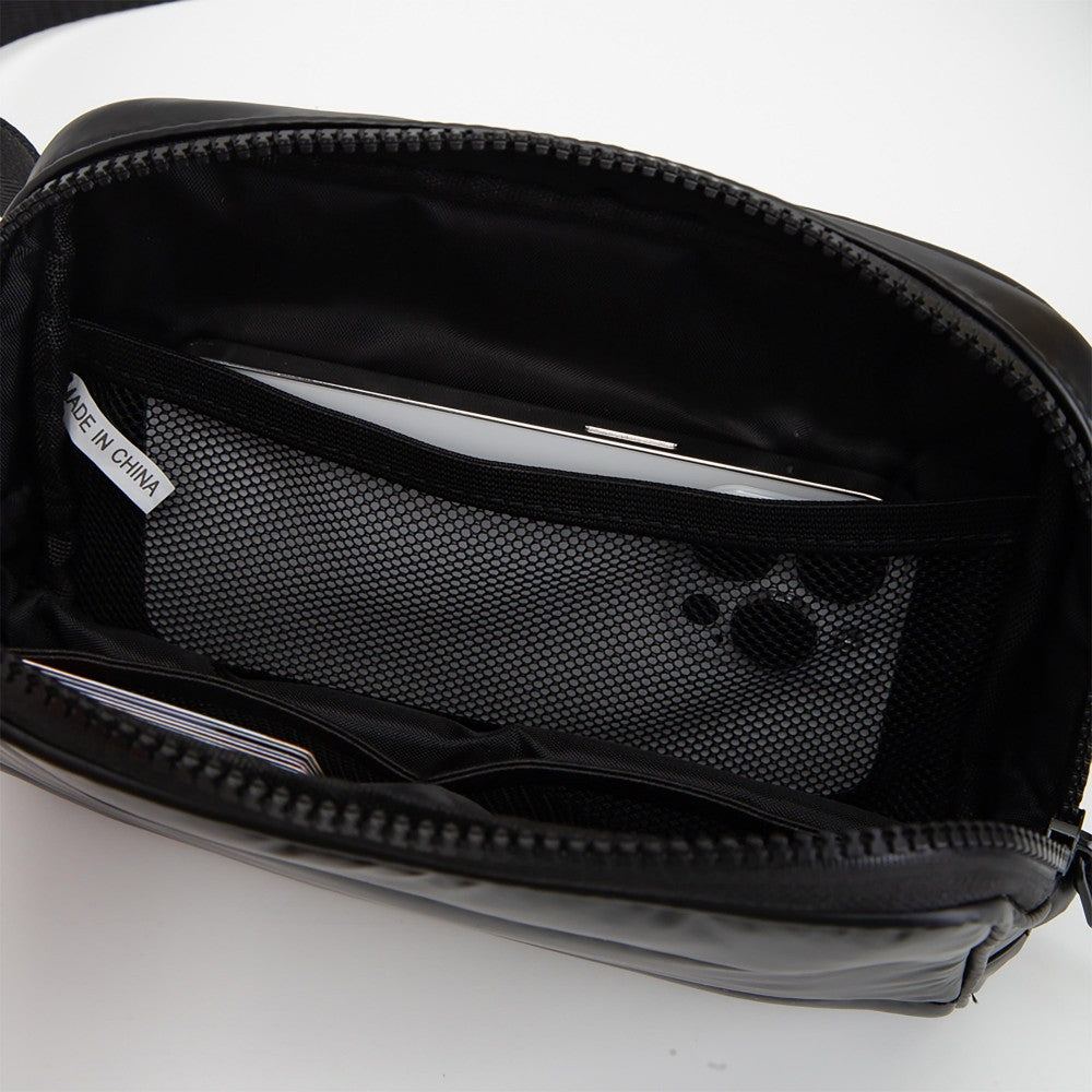 Glossy Puffer Belt Bag (3 Colors)