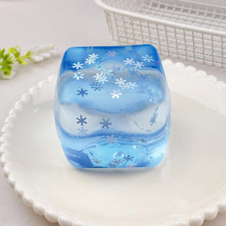 SC Star Glitter Cube Squishy Toy (Color Options)