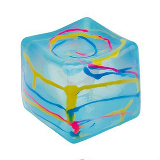 SC. Splatter Paint Cube Squishy Toy (4 Options)