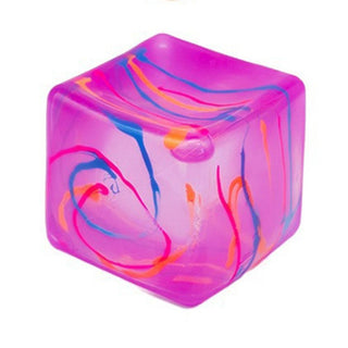 SC. Splatter Paint Cube Squishy Toy (4 Options)