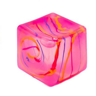 SC. Splatter Paint Cube Squishy Toy (4 Options)