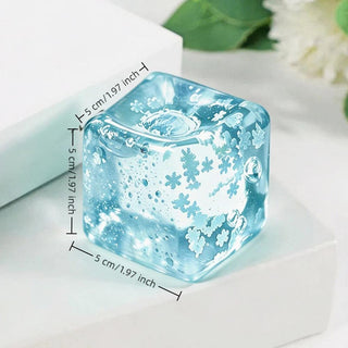 SC Star Glitter Cube Squishy Toy (Color Options)