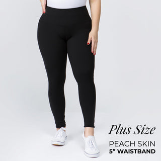 Curvy Peachskin Buttery Soft Leggings