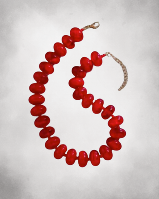 Solid Chunky Beaded Necklace (8 Options)
