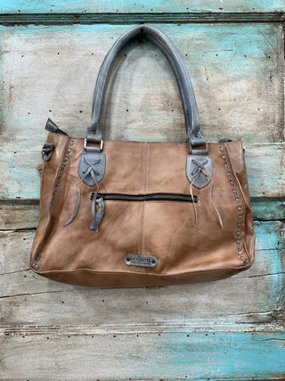 BED STU "Rockababy" Shoulder/Crossbody Bag in Oats Icicle Rustic