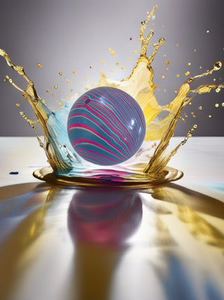 SC Large Swirl Ball Squishies