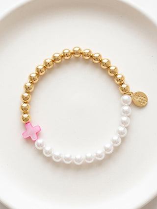 SIMPLY SOUTHERN - BEADED FAITH BRACELETS (16 Colors)
