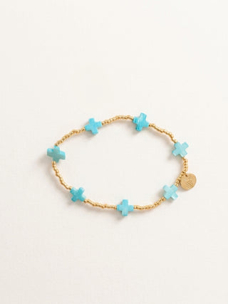 SIMPLY SOUTHERN - BEADED FAITH BRACELETS (16 Colors)